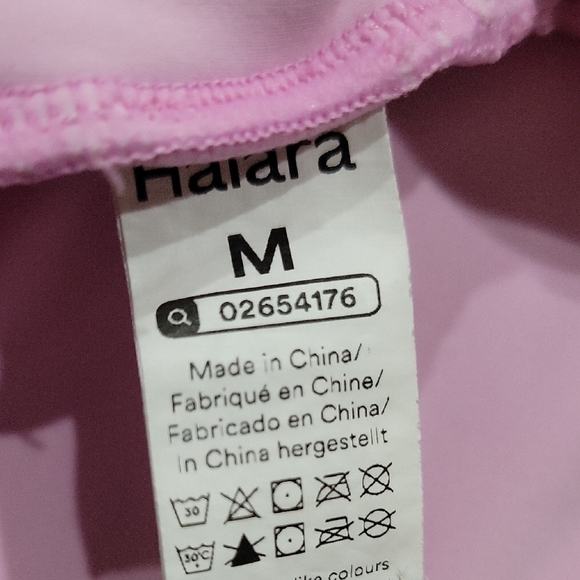 HALARA Pink Twist Back Sports Bra - Picture 3 of 3